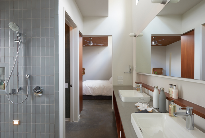 Spa like experience within the guest bathrooms.
