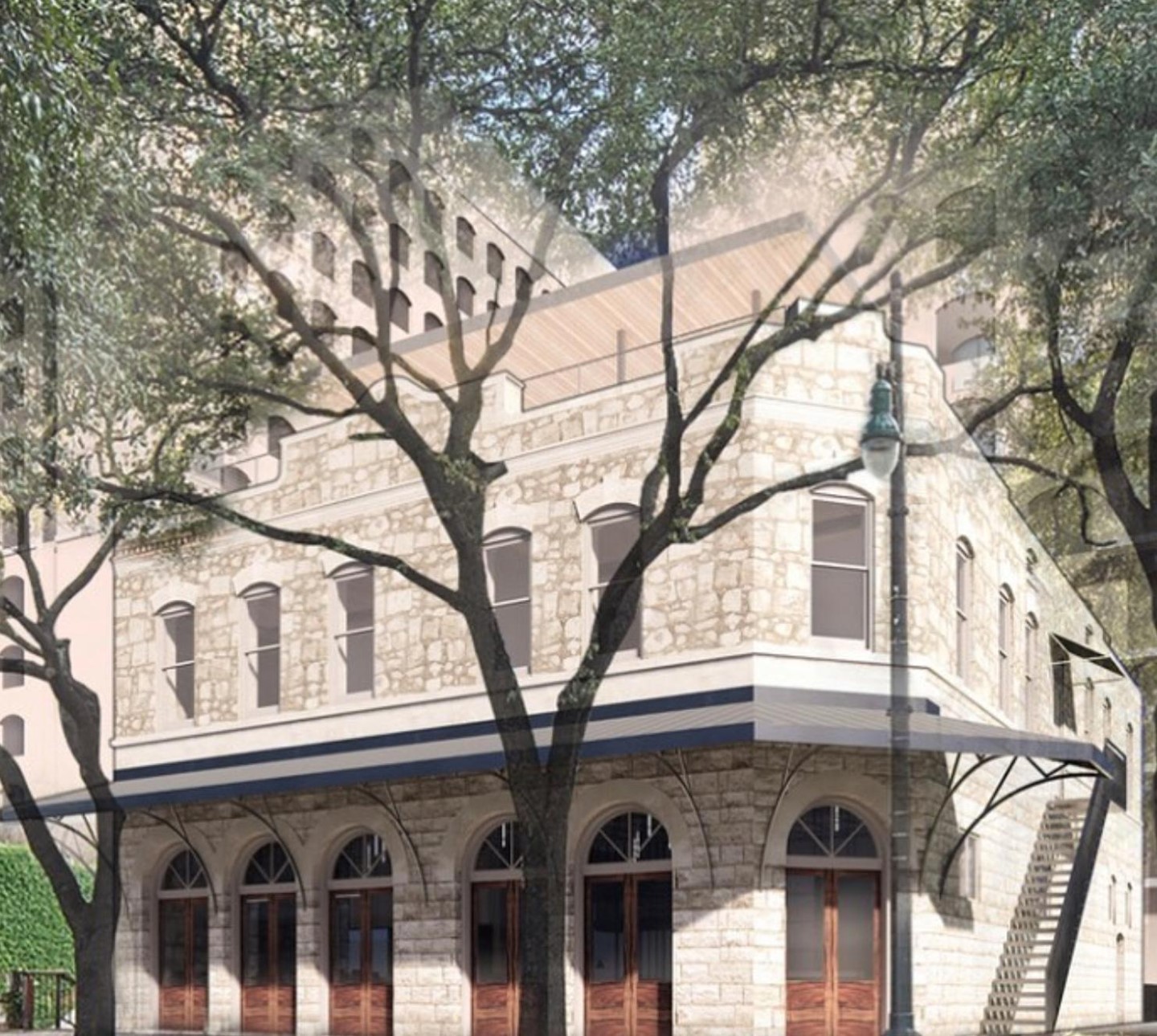 With so many historical buildings being erased from downtown Austin we are so proud to be able to restore this 1890s beauty to its glory. ⁠
⁠
@n883jj ⁠
@chioco_design ⁠
@michaelryandickson